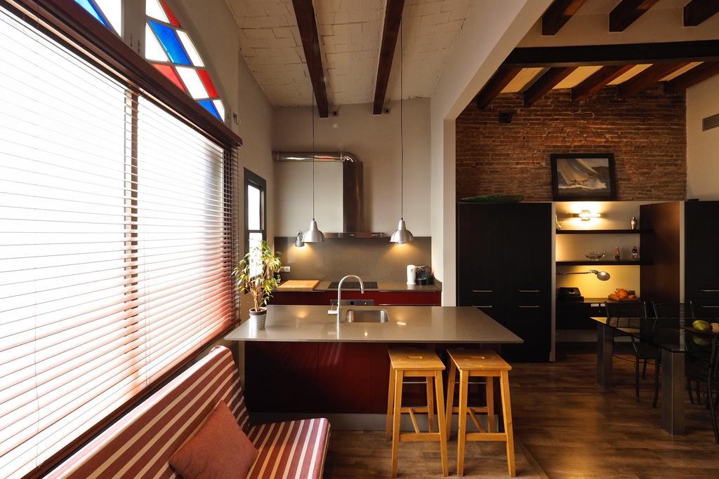 شقة Gracia Terrace Design برشلونة المظهر الخارجي الصورة